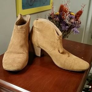 Tan Leather H by Hudson Booties